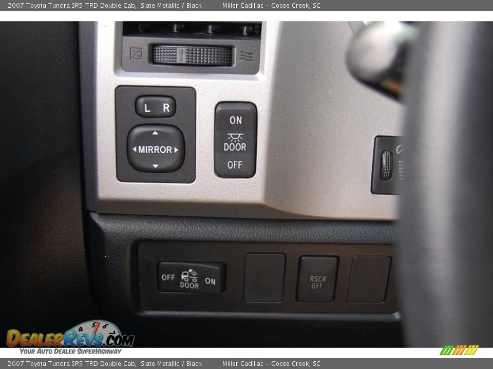2007 Toyota Tundra SR5 TRD Double Cab Slate Metallic / Black Photo #21