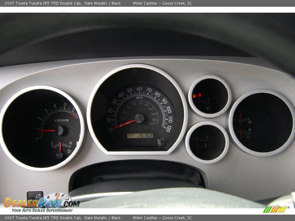 2007 Toyota Tundra SR5 TRD Double Cab Slate Metallic / Black Photo #22