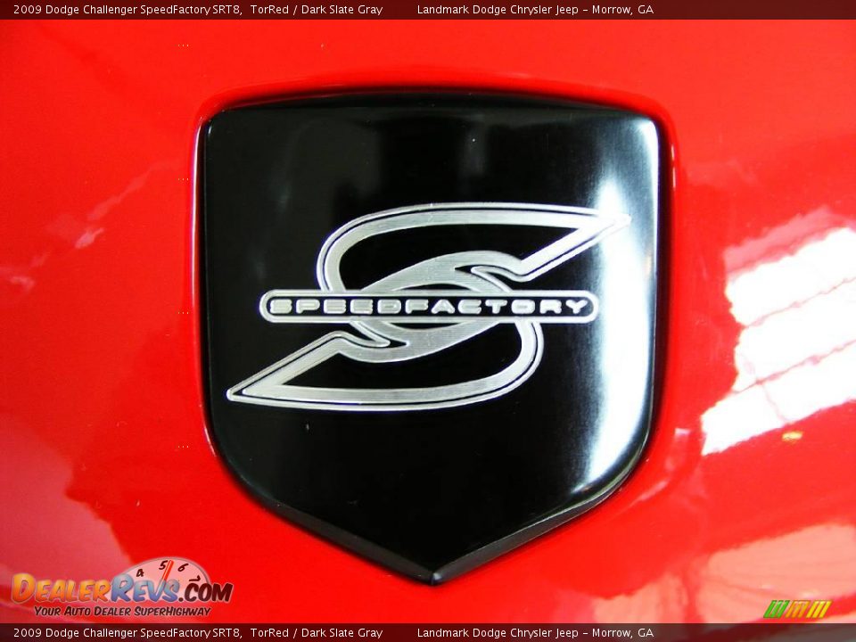 2009 Dodge Challenger SpeedFactory SRT8 TorRed / Dark Slate Gray Photo #4