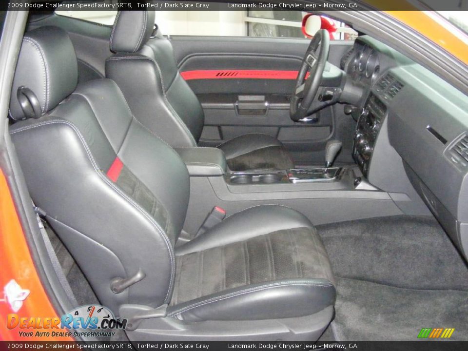 2009 Dodge Challenger SpeedFactory SRT8 TorRed / Dark Slate Gray Photo #7