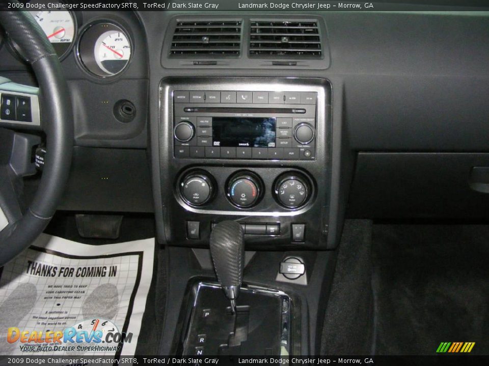 2009 Dodge Challenger SpeedFactory SRT8 TorRed / Dark Slate Gray Photo #8