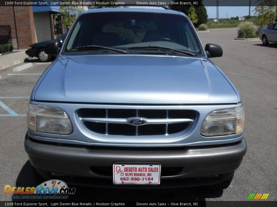 1998 Ford Explorer Sport Light Denim Blue Metallic / Medium Graphite Photo #3