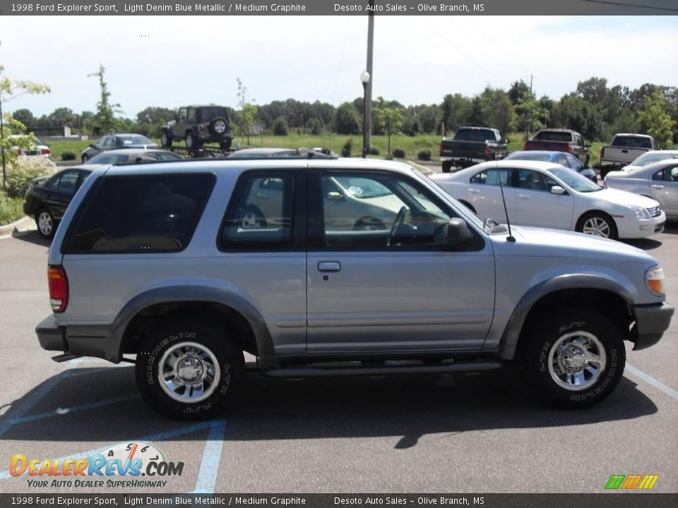 1998 Ford Explorer Sport Light Denim Blue Metallic / Medium Graphite Photo #5