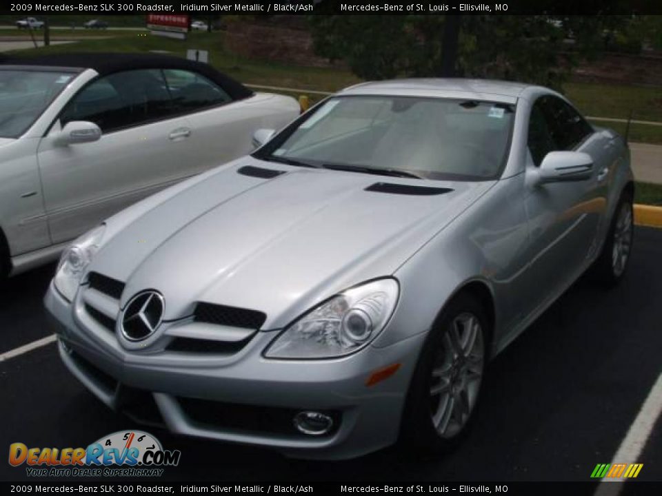 2009 Mercedes-Benz SLK 300 Roadster Iridium Silver Metallic / Black/Ash Photo #1
