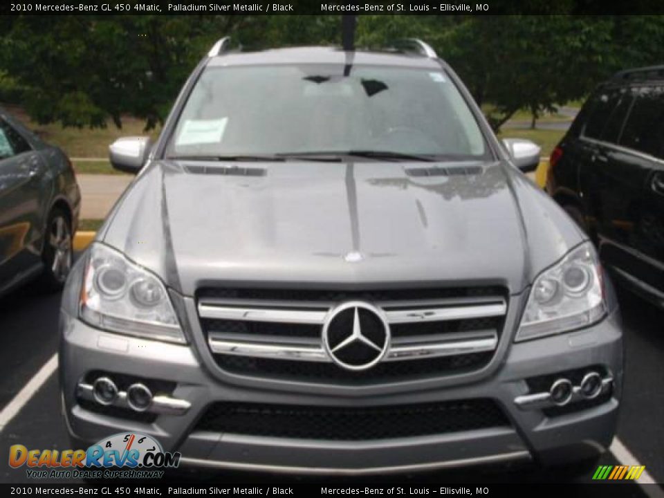 2010 Mercedes-Benz GL 450 4Matic Palladium Silver Metallic / Black Photo #2