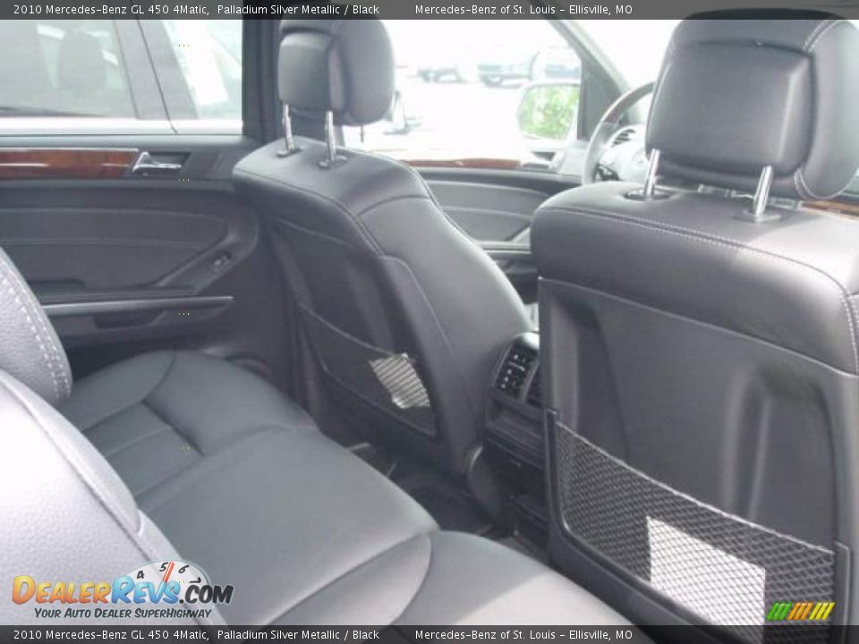 2010 Mercedes-Benz GL 450 4Matic Palladium Silver Metallic / Black Photo #6