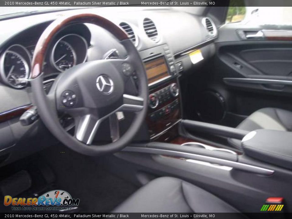2010 Mercedes-Benz GL 450 4Matic Palladium Silver Metallic / Black Photo #8