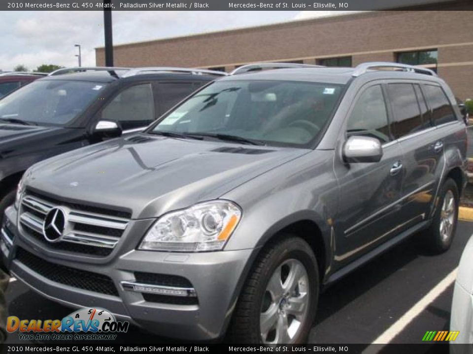 2010 Mercedes-Benz GL 450 4Matic Palladium Silver Metallic / Black Photo #1