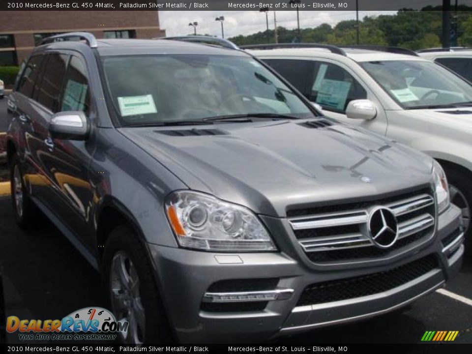 2010 Mercedes-Benz GL 450 4Matic Palladium Silver Metallic / Black Photo #3