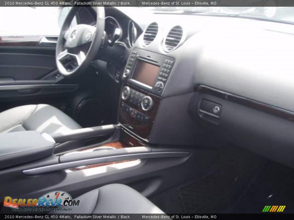 2010 Mercedes-Benz GL 450 4Matic Palladium Silver Metallic / Black Photo #5