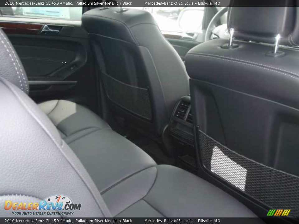 2010 Mercedes-Benz GL 450 4Matic Palladium Silver Metallic / Black Photo #6