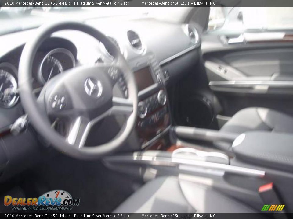 2010 Mercedes-Benz GL 450 4Matic Palladium Silver Metallic / Black Photo #8