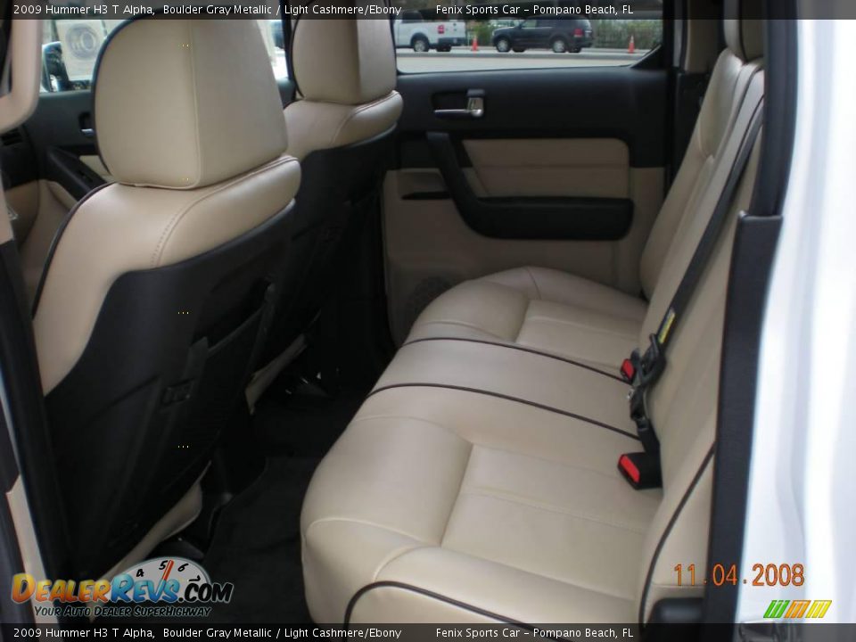 2009 Hummer H3 T Alpha Boulder Gray Metallic / Light Cashmere/Ebony Photo #6