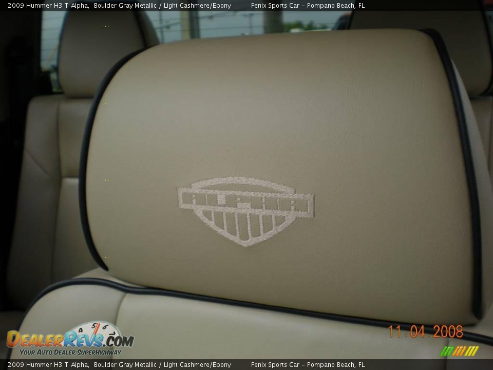 2009 Hummer H3 T Alpha Boulder Gray Metallic / Light Cashmere/Ebony Photo #7