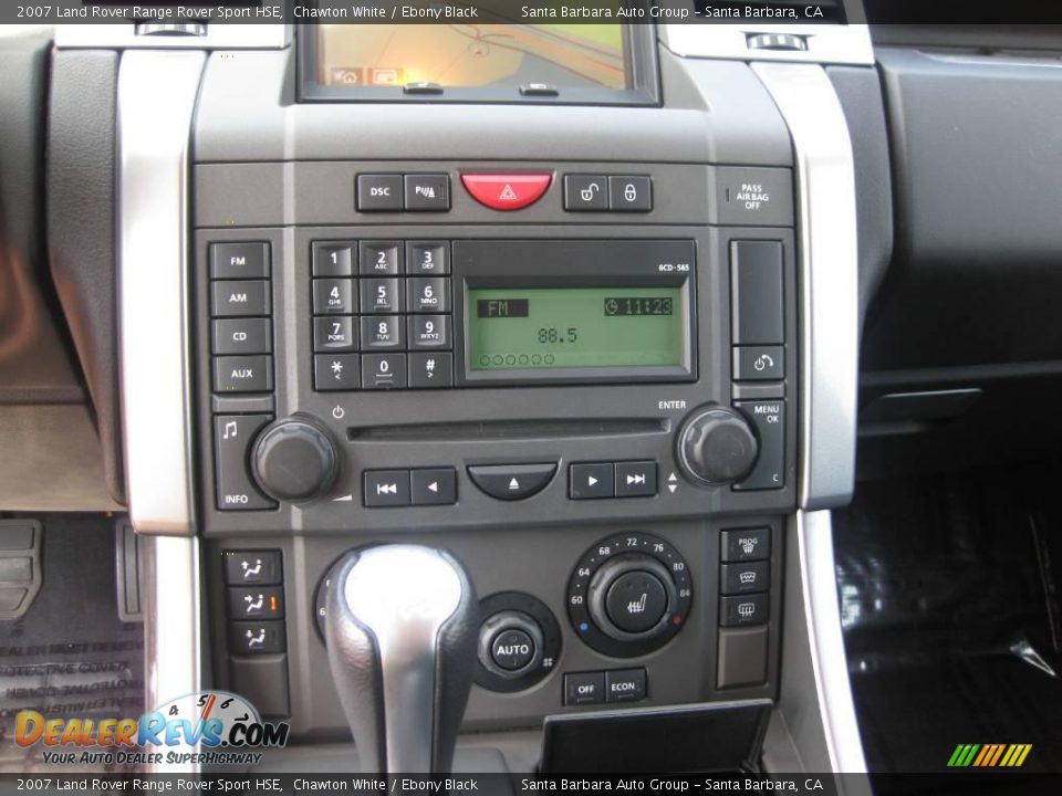 2007 Land Rover Range Rover Sport HSE Chawton White / Ebony Black Photo #12