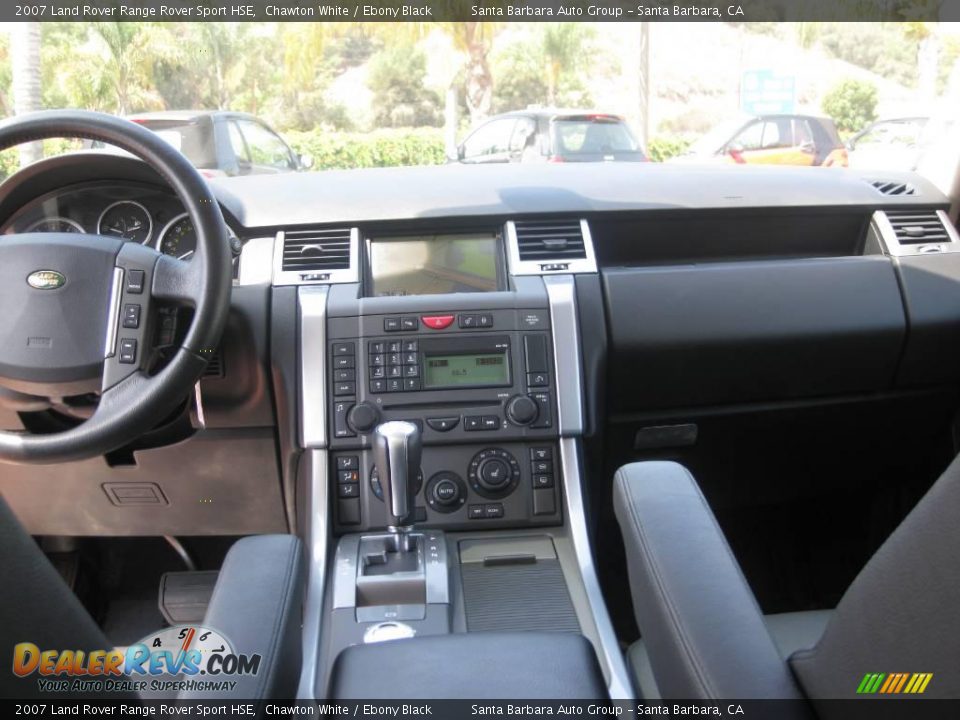 2007 Land Rover Range Rover Sport HSE Chawton White / Ebony Black Photo #14