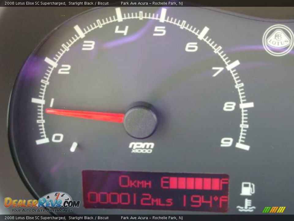 2008 Lotus Elise SC Supercharged Starlight Black / Biscuit Photo #20