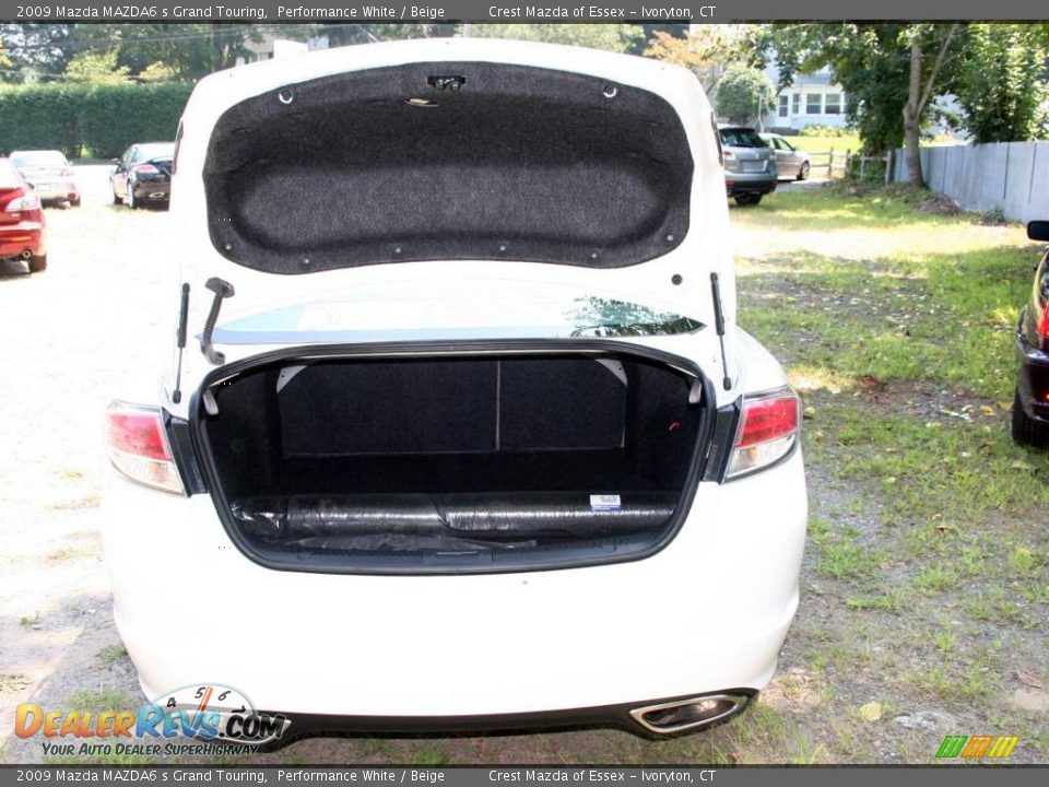 2009 Mazda MAZDA6 s Grand Touring Performance White / Beige Photo #7