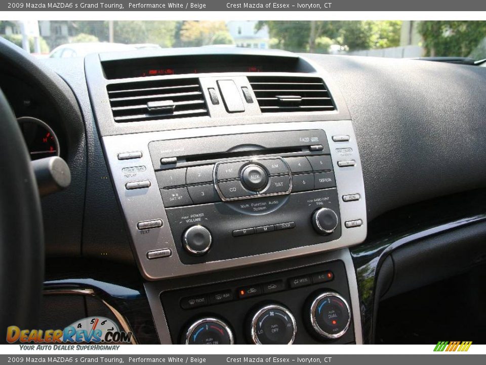 2009 Mazda MAZDA6 s Grand Touring Performance White / Beige Photo #16