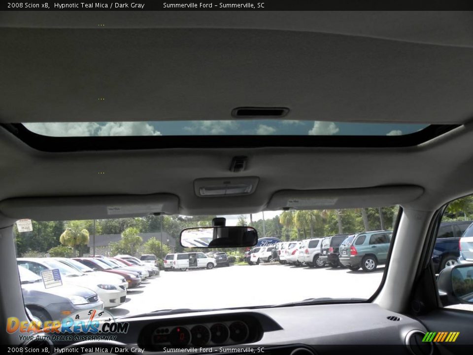 2008 Scion xB Hypnotic Teal Mica / Dark Gray Photo #4