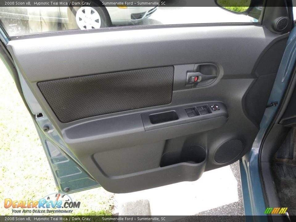 2008 Scion xB Hypnotic Teal Mica / Dark Gray Photo #7