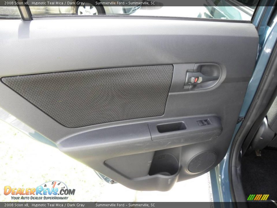 2008 Scion xB Hypnotic Teal Mica / Dark Gray Photo #9
