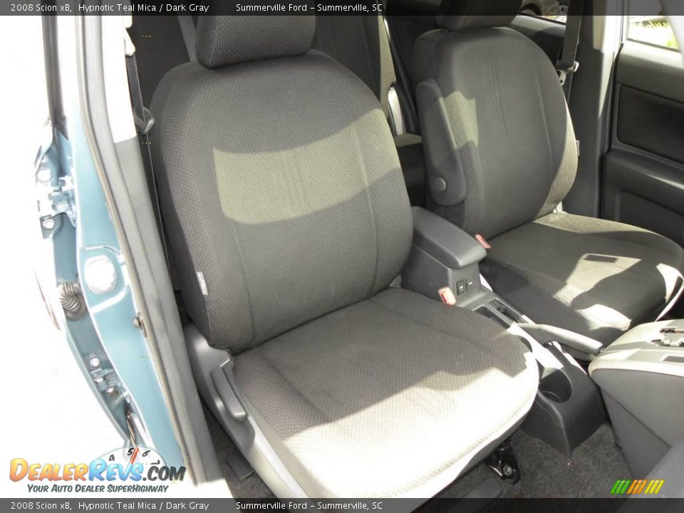 2008 Scion xB Hypnotic Teal Mica / Dark Gray Photo #10