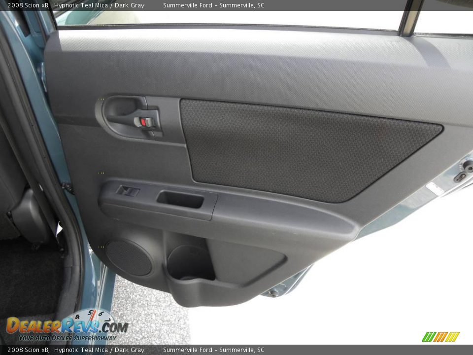 2008 Scion xB Hypnotic Teal Mica / Dark Gray Photo #13