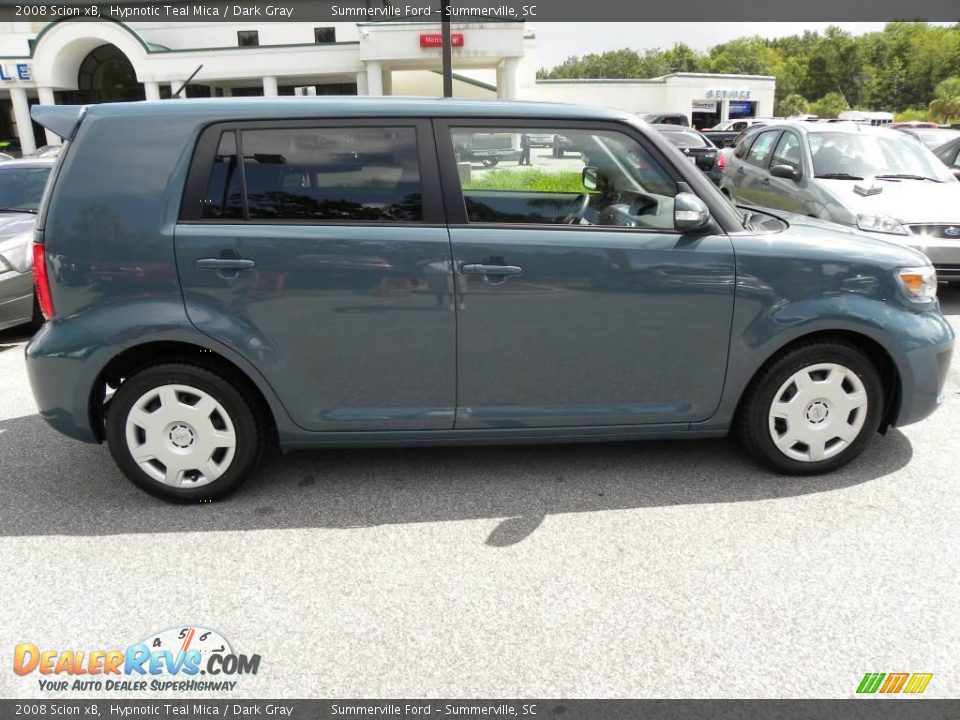 2008 Scion xB Hypnotic Teal Mica / Dark Gray Photo #14