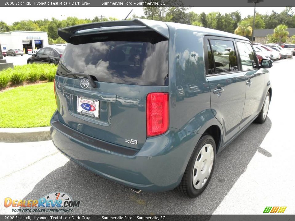 2008 Scion xB Hypnotic Teal Mica / Dark Gray Photo #15