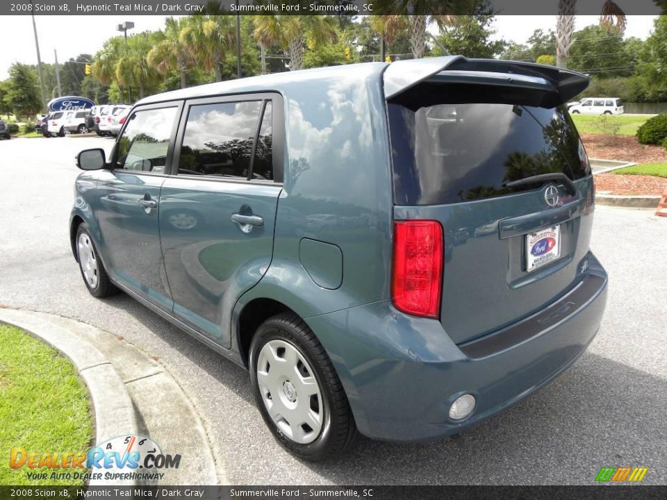2008 Scion xB Hypnotic Teal Mica / Dark Gray Photo #17