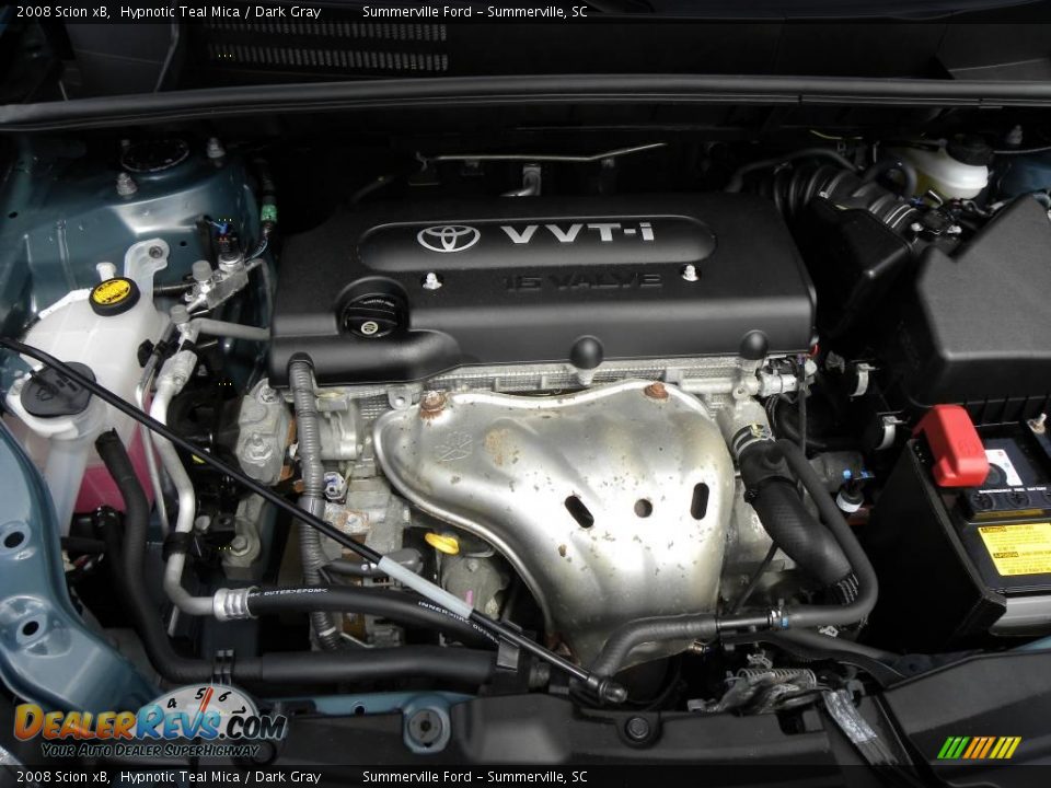 2008 Scion xB Hypnotic Teal Mica / Dark Gray Photo #19