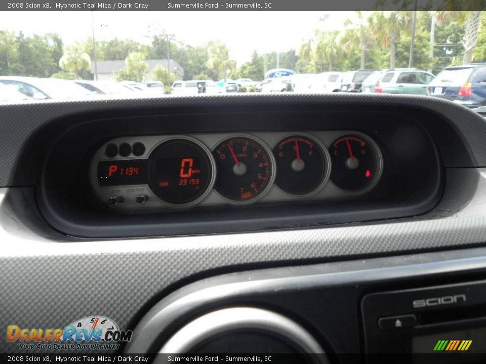 2008 Scion xB Hypnotic Teal Mica / Dark Gray Photo #22