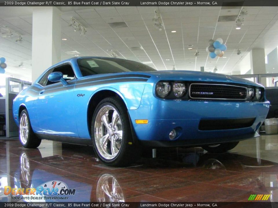 2009 Dodge Challenger R/T Classic B5 Blue Pearl Coat / Dark Slate Gray Photo #1