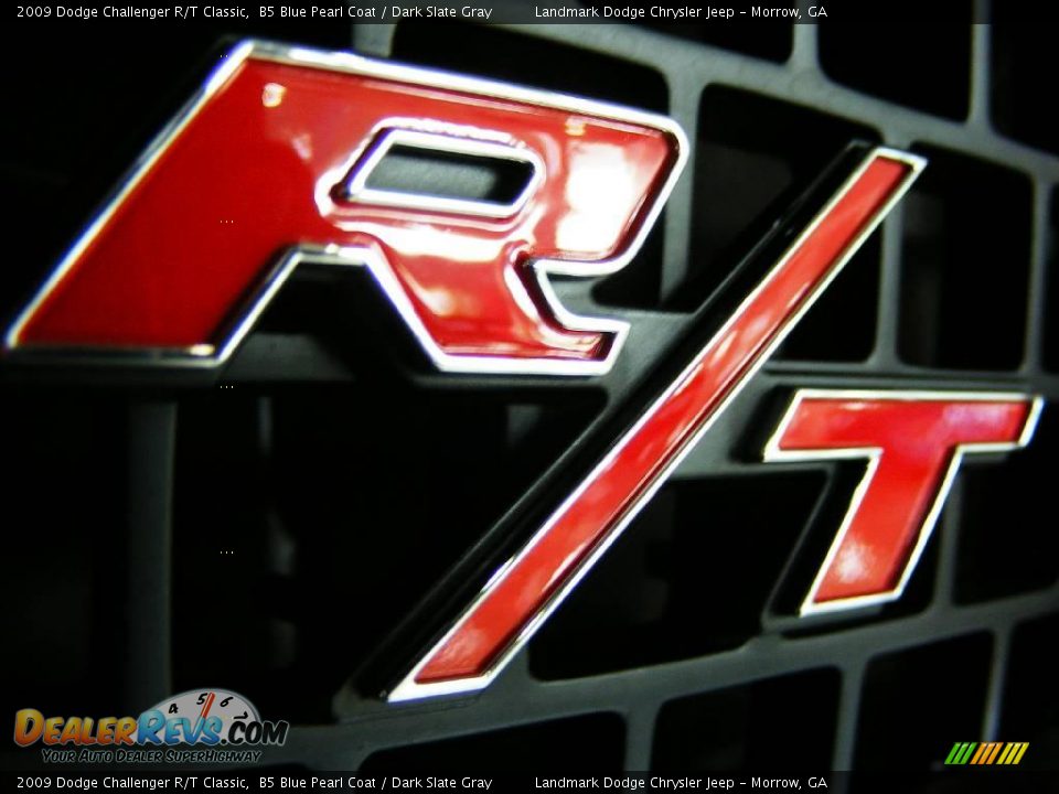 2009 Dodge Challenger R/T Classic B5 Blue Pearl Coat / Dark Slate Gray Photo #5
