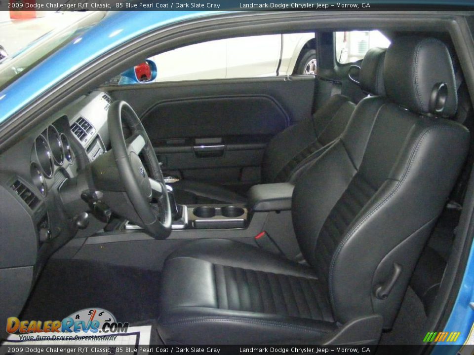 2009 Dodge Challenger R/T Classic B5 Blue Pearl Coat / Dark Slate Gray Photo #6