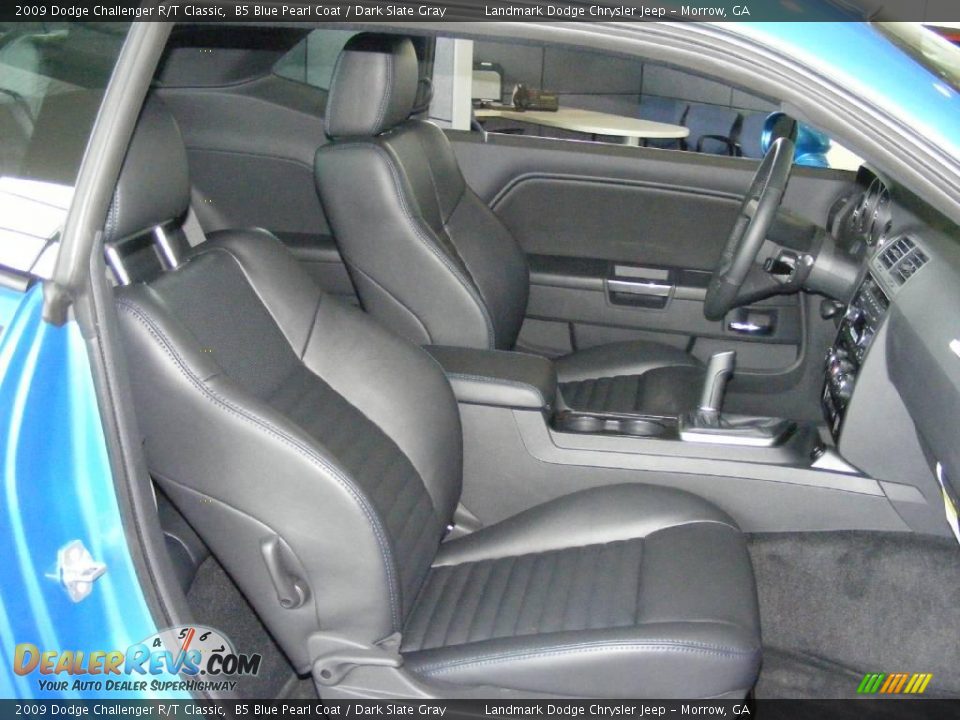 2009 Dodge Challenger R/T Classic B5 Blue Pearl Coat / Dark Slate Gray Photo #7