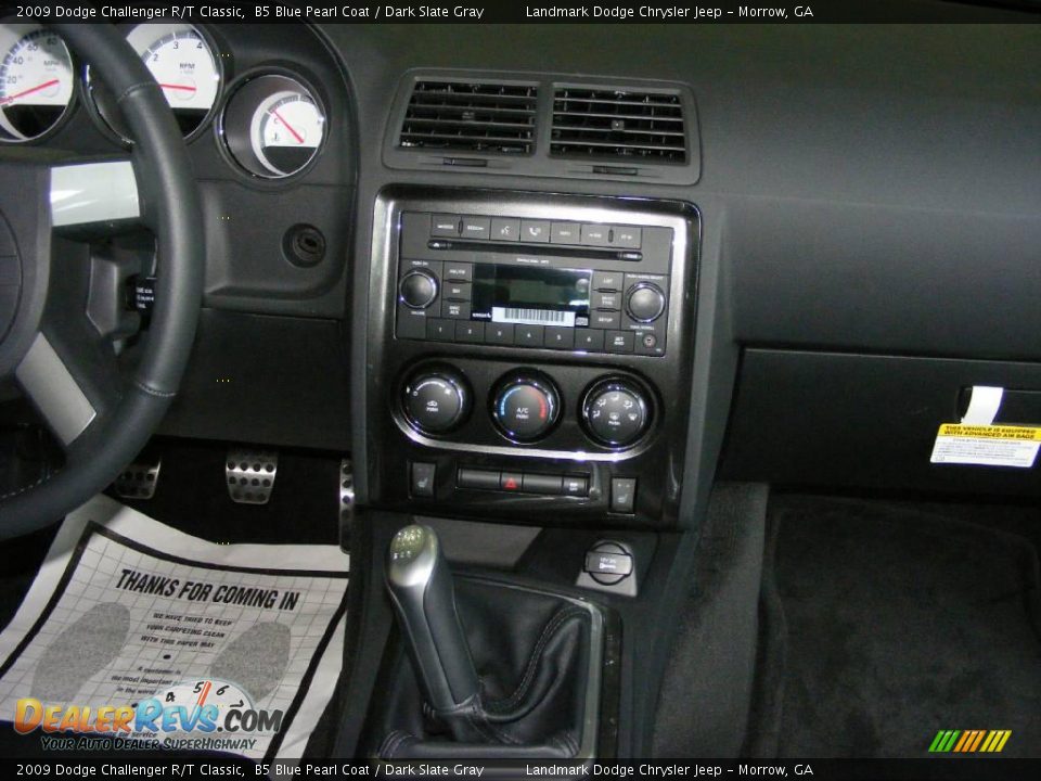 2009 Dodge Challenger R/T Classic B5 Blue Pearl Coat / Dark Slate Gray Photo #9