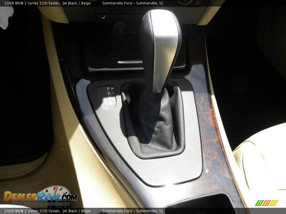 2008 BMW 3 Series 328i Sedan Jet Black / Beige Photo #20