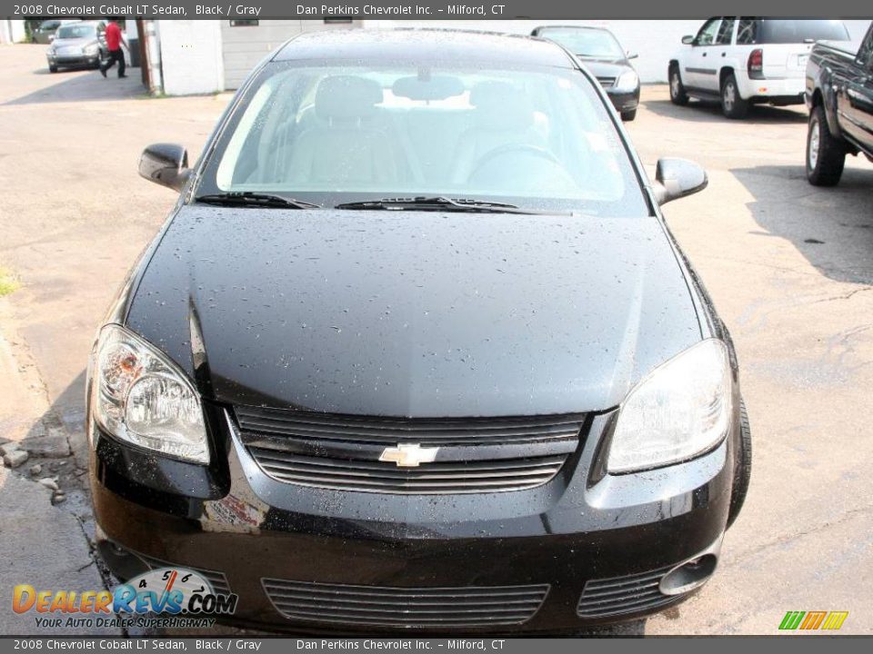 2008 Chevrolet Cobalt LT Sedan Black / Gray Photo #2