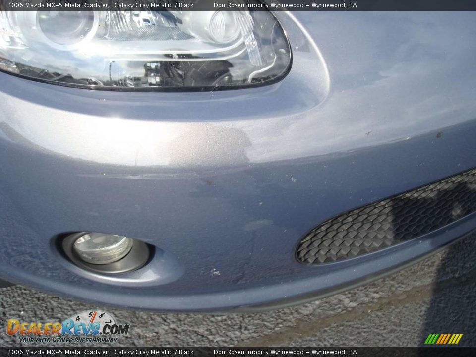 2006 Mazda MX-5 Miata Roadster Galaxy Gray Metallic / Black Photo #23