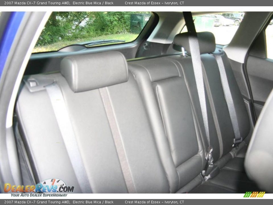 2007 Mazda CX-7 Grand Touring AWD Electric Blue Mica / Black Photo #14