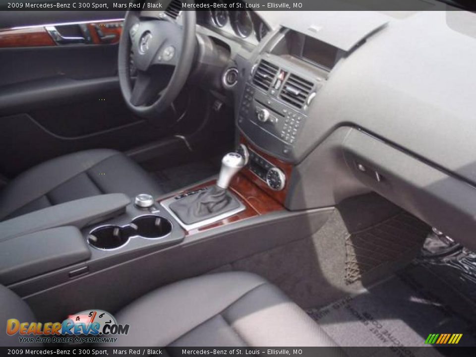 2009 Mercedes-Benz C 300 Sport Mars Red / Black Photo #5