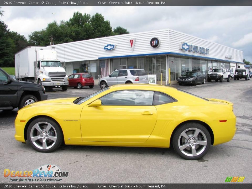 2010 Chevrolet Camaro SS Coupe Rally Yellow / Black Photo #2