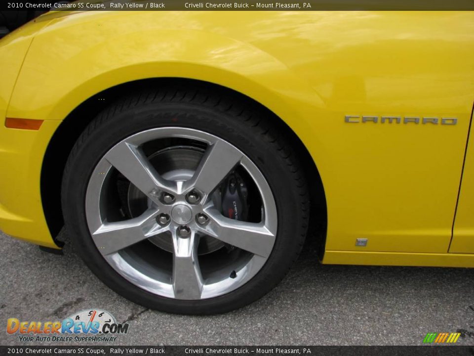 2010 Chevrolet Camaro SS Coupe Rally Yellow / Black Photo #3