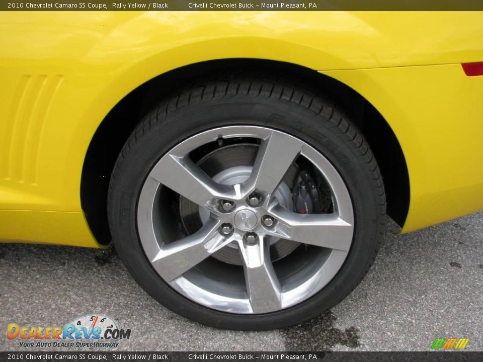 2010 Chevrolet Camaro SS Coupe Rally Yellow / Black Photo #4