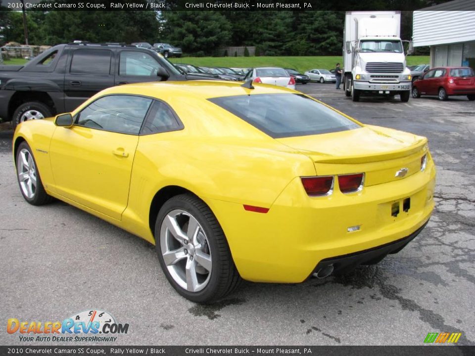 2010 Chevrolet Camaro SS Coupe Rally Yellow / Black Photo #5