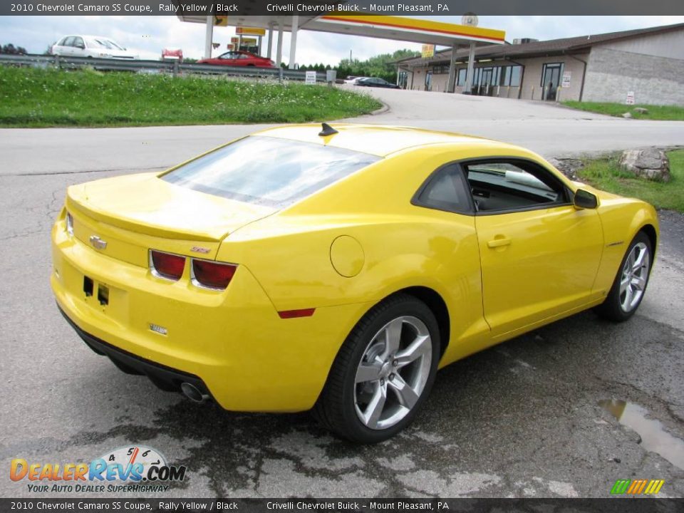 2010 Chevrolet Camaro SS Coupe Rally Yellow / Black Photo #8