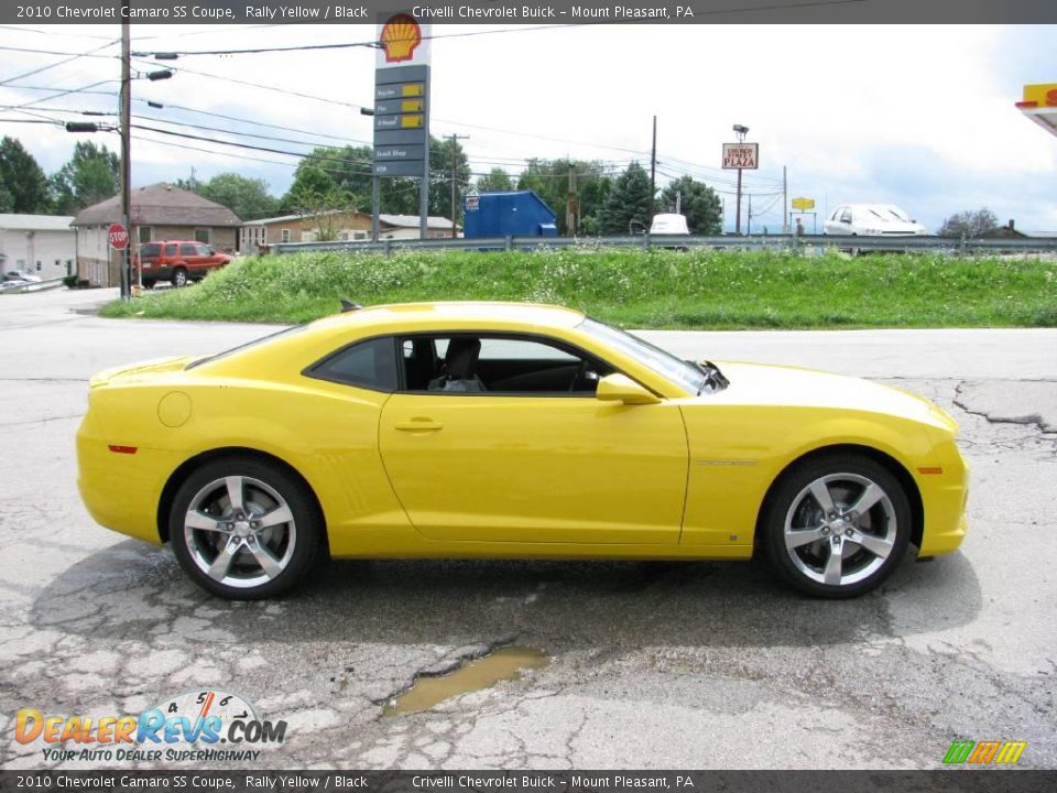 2010 Chevrolet Camaro SS Coupe Rally Yellow / Black Photo #9