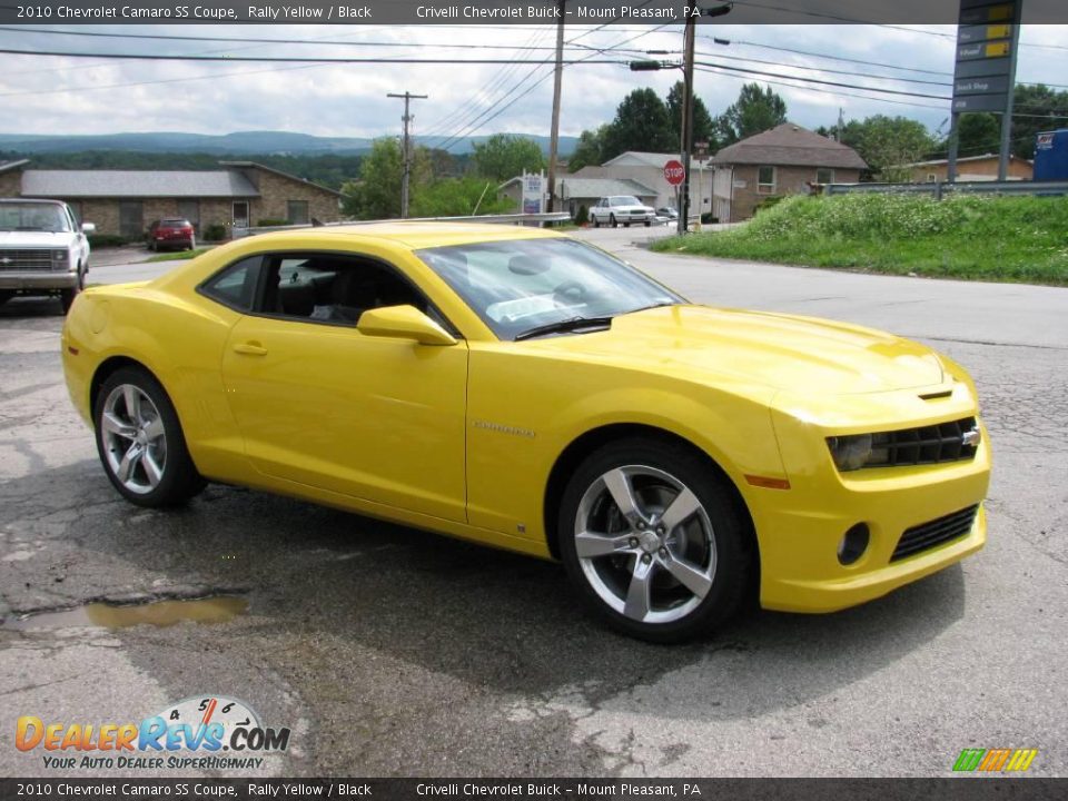 2010 Chevrolet Camaro SS Coupe Rally Yellow / Black Photo #10